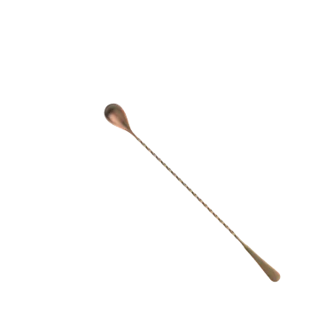 Barfly Japanese Style Bar Spoon - 13 3/16" (33.5 cm) - Antique Copper - Set of 12