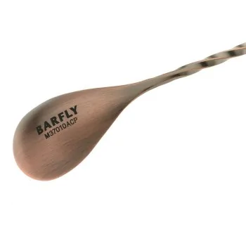 Barfly Japanese Style Bar Spoon - 13 3/16" (33.5 cm) - Antique Copper - Set of 12