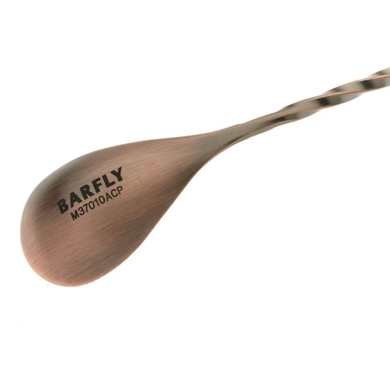 Barfly Japanese Style Bar Spoon - 13 3/16" (33.5 cm) - Antique Copper - Set of 12 Barfly Japanese Style Bar Spoon - 13 3/16" (33.5 cm) - Antique Copper - Set of 12