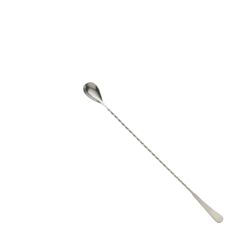 Barfly Japanese Style Bar Spoon - 13 3/16" (33.5 cm) - Stainless Steel - Set of 12
