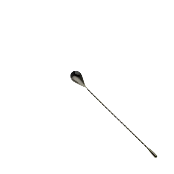 Barfly Classic Bar Spoon - 11 13/16" (30 cm) - Black - Set of 12