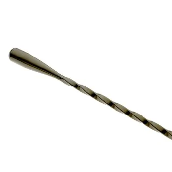 Barfly Classic Bar Spoon - 11 13/16" (30 cm) - Black - Set of 12