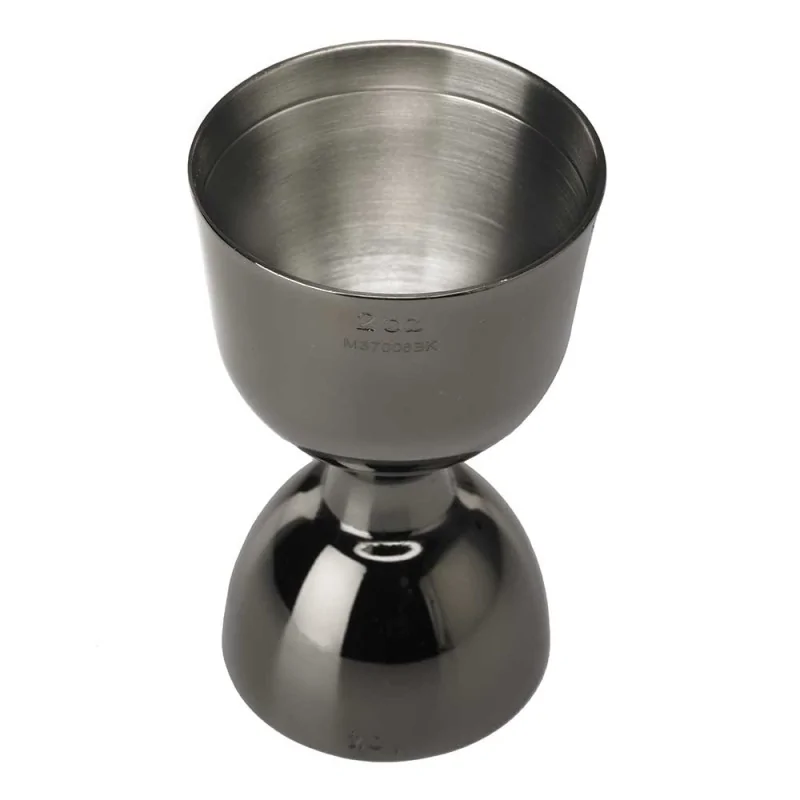 Barfly 1 x 2 oz Heavy-Duty Straight Rim Bell Jigger - Black - Set of 12 Barfly 1 x 2 oz Heavy-Duty Straight Rim Bell Jigger - Black - Set of 12
