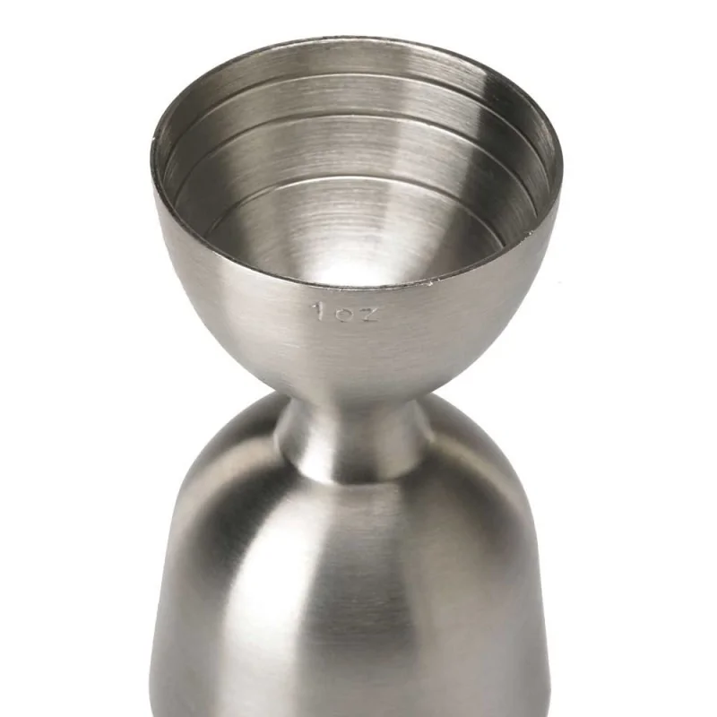 Barfly 1 x 2 oz Heavy-Duty Straight Rim Bell Jigger - Stainless Steel - Set of 12 Barfly 1 x 2 oz Heavy-Duty Straight Rim Bell Jigger - Stainless Steel - Set of 12