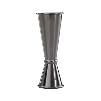 Barfly 1 x 2 oz Japanese Style Jigger - Black - Set of 12