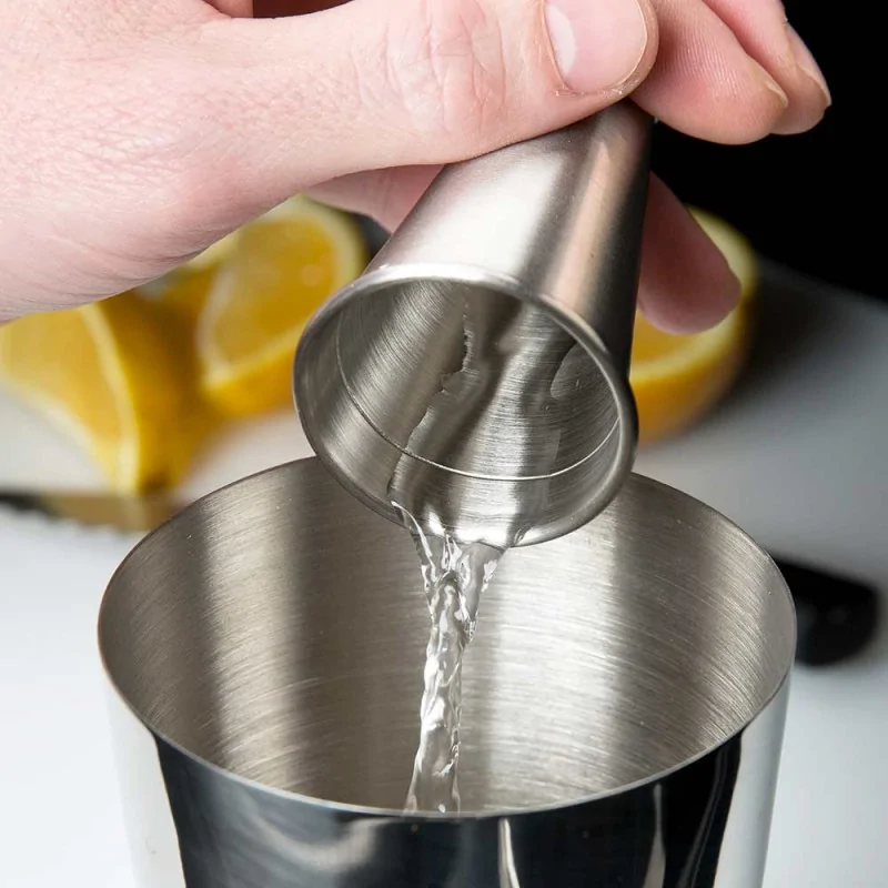 Barfly 1 x 2 oz Japanese Style Jigger - Stainless Steel - Set of 12 Barfly 1 x 2 oz Japanese Style Jigger - Stainless Steel - Set of 12