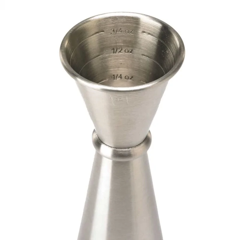 Barfly 1 x 2 oz Japanese Style Jigger - Stainless Steel - Set of 12 Barfly 1 x 2 oz Japanese Style Jigger - Stainless Steel - Set of 12