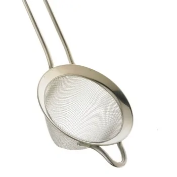 Barfly Fine Mesh Strainer - 3 1/2" Diam. Bowl - Stainless Steel - Set of 6