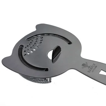 Barfly Heavy-Duty Spring Bar Strainer - Black - Set of 6