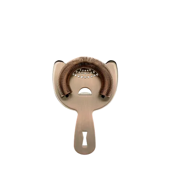 Barfly Heavy-Duty Spring Bar Strainer - Antique Copper - Set of 6