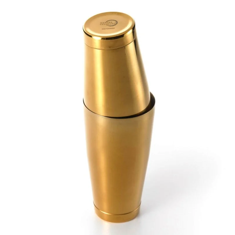 Barfly Shaker/Tin Set - Gold Plated - Set of 6 Barfly Shaker/Tin Set - Gold Plated - Set of 6