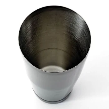 Barfly 28 oz Shaker/Tin - Black - Set of 6