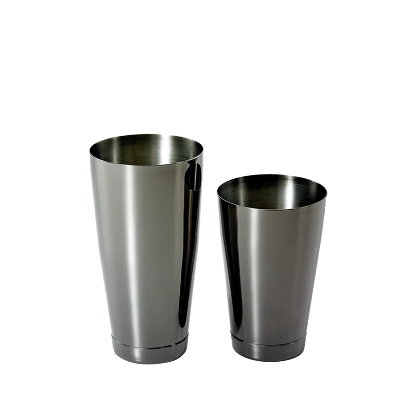Barfly Shaker/Tin Set - Black - Set of 6 Barfly Shaker/Tin Set - Black - Set of 6