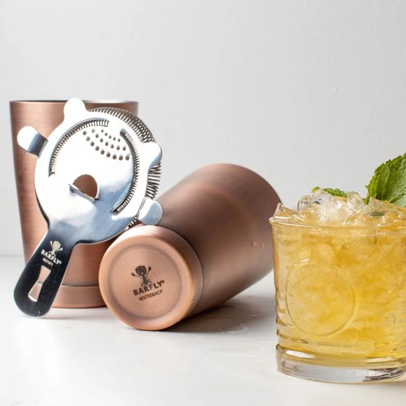 Barfly Shaker/Tin Set - Antique Copper - Set of 6 Barfly Shaker/Tin Set - Antique Copper - Set of 6