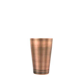 Barfly 18 oz Shaker/Tin - Antique Copper - Set of 6