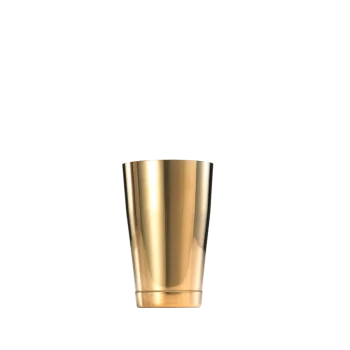 Barfly 18 oz Shaker/Tin - Gold Plated - Set of 6