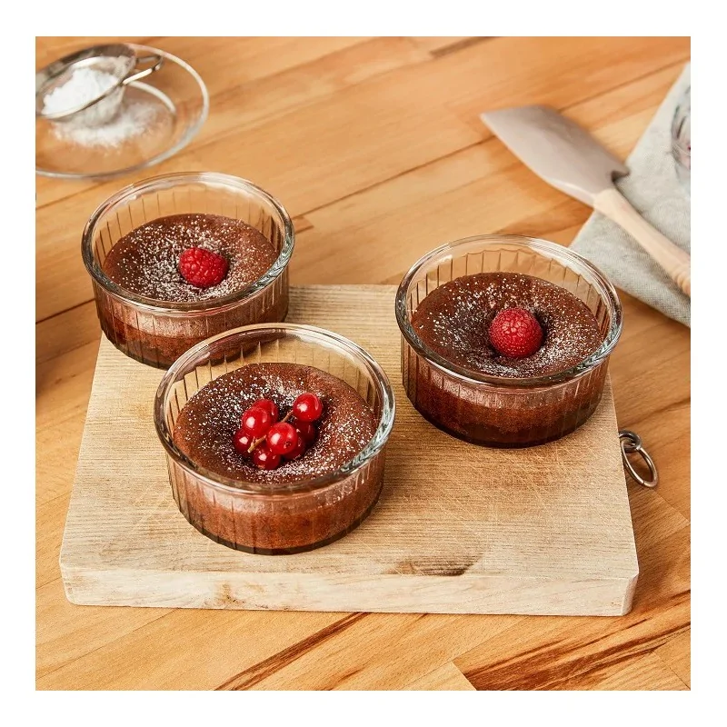 Duralex Ovenchef Collection Clear Ramekin - 3 7/8" 8 1/2 oz - Case of 48