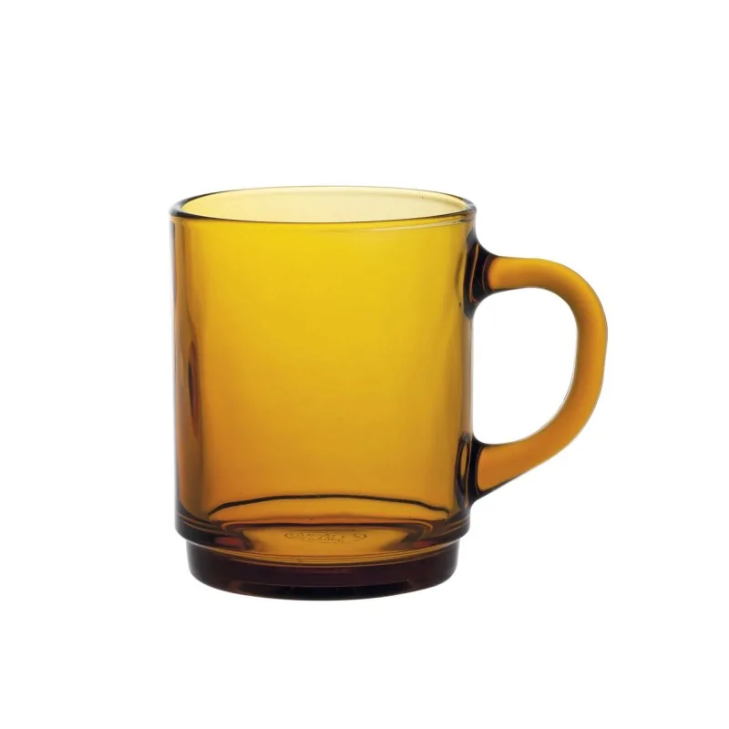 Duralex Versailles Collection Amber Mug - 8 3/4 oz - Case of 72 Duralex Versailles Collection Amber Mug - 8 3/4 oz - Case of 72