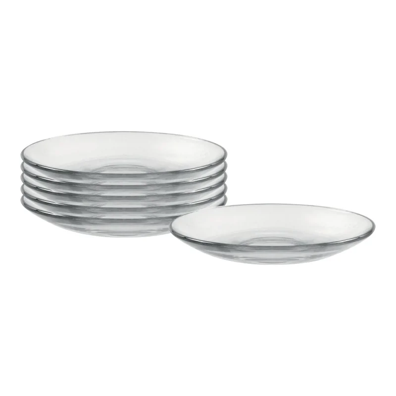 Duralex Le Gigogne Collection Clear Saucer - 5 1/4" - Case of 72 Duralex Le Gigogne Collection Clear Saucer - 5 1/4" - Case of 72