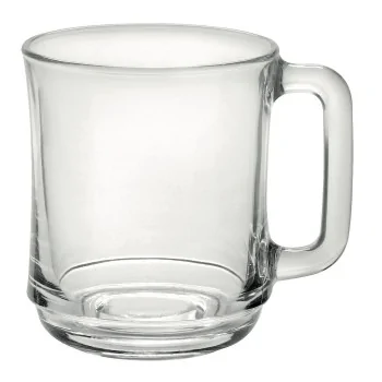 Duralex Lys Collection Clear Mug - 10 3/8 oz - Case of 48