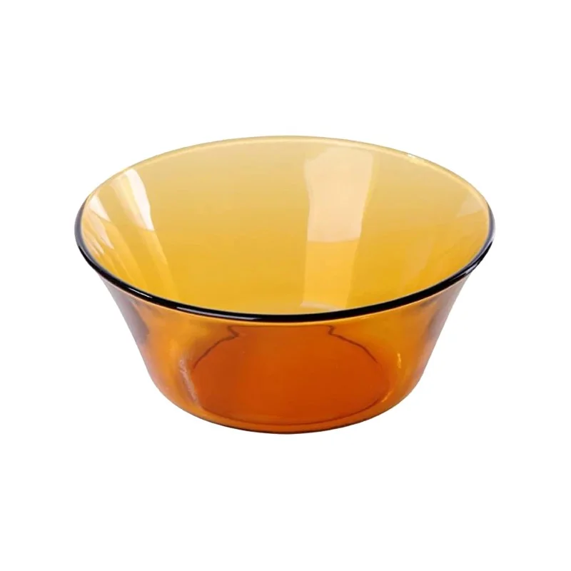 Duralex Lys Collection Amber Table Bowl - 4 1/8" x 2" 8 3/8 oz - Case of 72