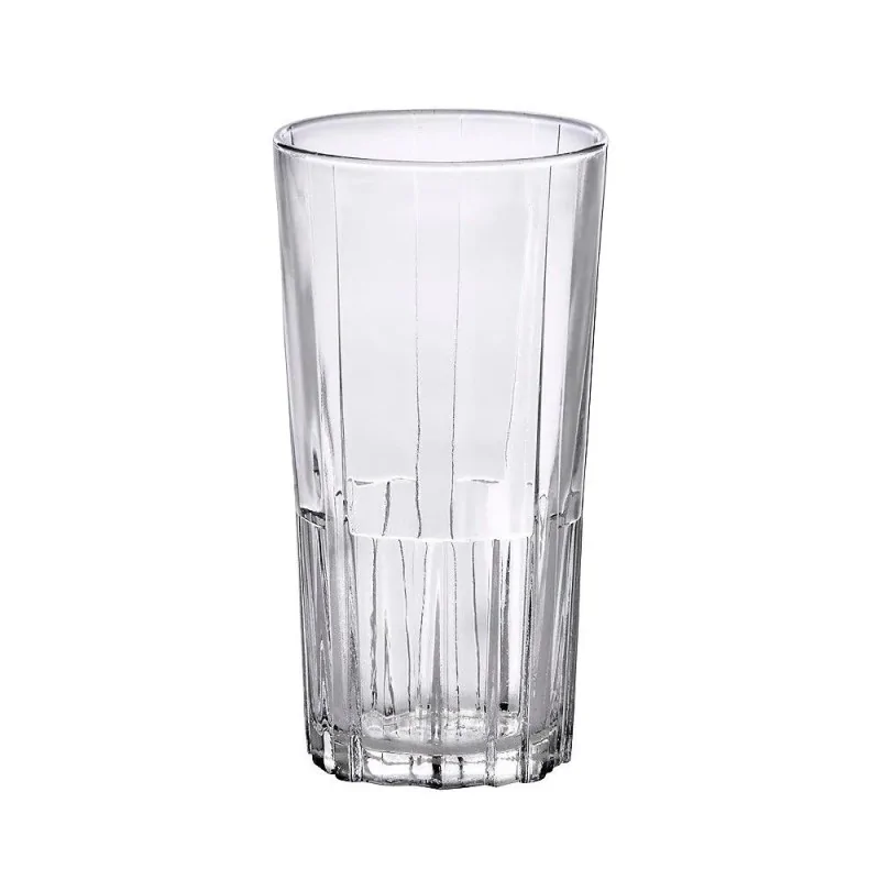 Duralex Jazz Collection Clear Highball Tumbler - 8 3/4 oz - Case of 48 Duralex Jazz Collection Clear Highball Tumbler - 8 3/4 oz - Case of 48