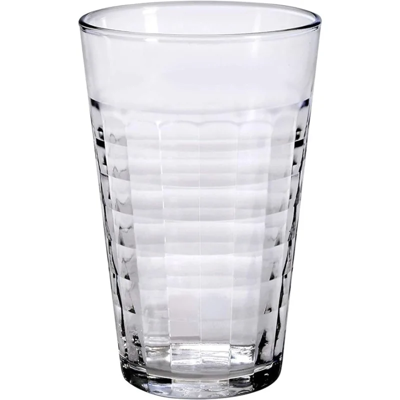 Duralex Prisme Collection Clear Highball Tumbler - 16 7/8 oz - Case of 24 Duralex Prisme Collection Clear Highball Tumbler - 16 7/8 oz - Case of 24
