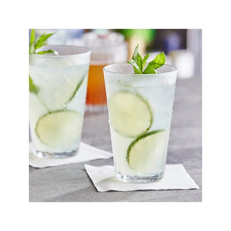 Duralex Prisme Collection Clear Highball Tumbler - 11 1/8 oz - Case of 48 Duralex Prisme Collection Clear Highball Tumbler - 11 1/8 oz - Case of 48