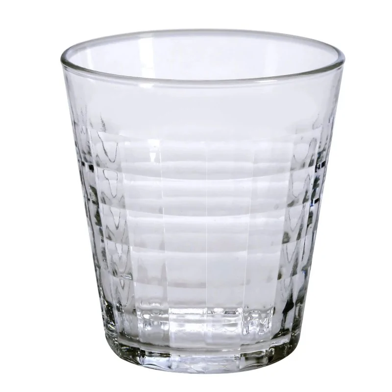 Duralex Prisme Collection Clear Tumbler - 7 3/8 oz - Case of 48