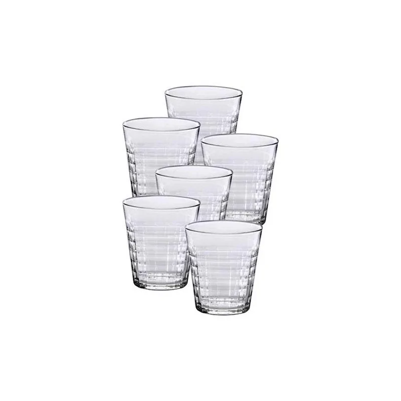 Duralex Prisme Collection Clear Tumbler - 7 3/8 oz - Case of 48