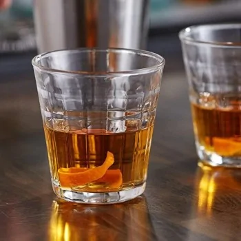 Duralex Prisme Collection Clear Tumbler - 7 3/8 oz - Case of 48