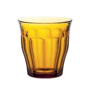 Duralex Picardie Collection Amber Tumbler - 10 3/8 oz - Case of 48