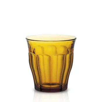 Duralex Picardie Collection Amber Tumbler - 10 3/8 oz - Case of 48