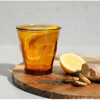 Duralex Picardie Collection Amber Tumbler - 10 3/8 oz - Case of 48