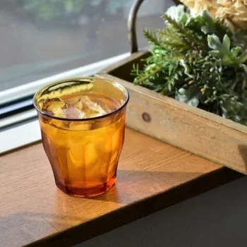 Duralex Picardie Collection Amber Tumbler - 10 3/8 oz - Case of 48