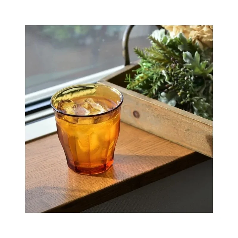 Duralex Picardie Collection Amber Tumbler - 8 3/8 oz - Case of 72 Duralex Picardie Collection Amber Tumbler - 8 3/8 oz - Case of 72