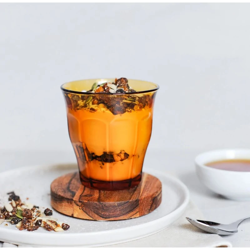 Duralex Picardie Collection Amber Tumbler - 8 3/8 oz - Case of 72 Duralex Picardie Collection Amber Tumbler - 8 3/8 oz - Case of 72