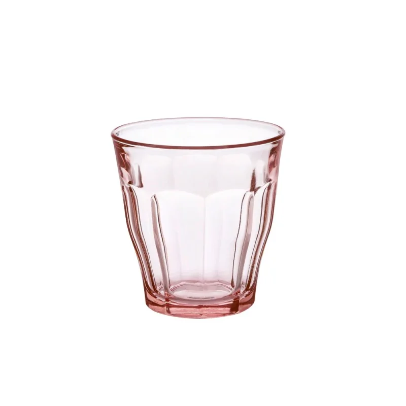 Duralex Picardie Collection Pink Tumbler - 8 3/8 oz - Case of 48 Duralex Picardie Collection Pink Tumbler - 8 3/8 oz - Case of 48