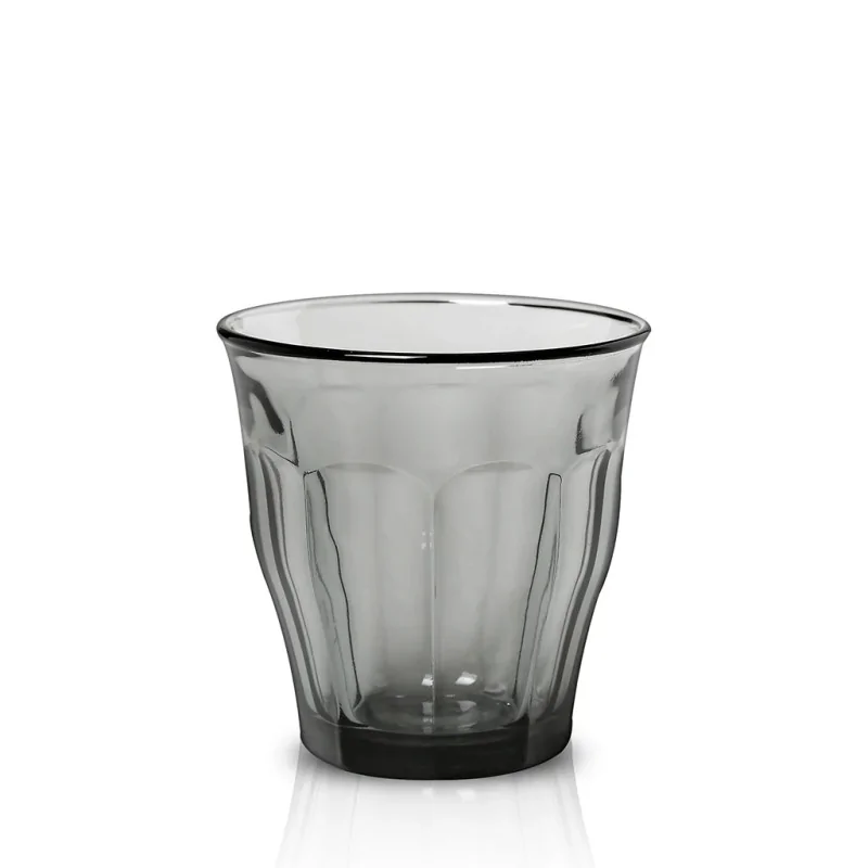 Duralex Picardie Collection Grey Tumbler - 8 3/8 oz - Case of 72 Duralex Picardie Collection Grey Tumbler - 8 3/8 oz - Case of 72