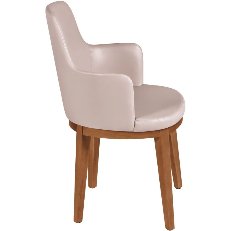 London Armchair Almond Upholstered Beige - Set of 2 London Armchair Almond Upholstered Beige - Set of 2