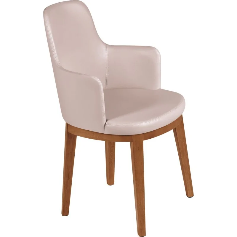 London Armchair Almond Upholstered Beige - Set of 2 London Armchair Almond Upholstered Beige - Set of 2