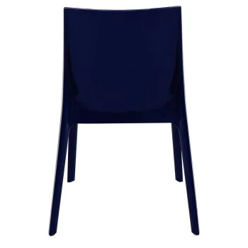 Poly Chair Blue - 20.1" x 20.5" x 31.5" - Set of 4