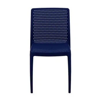 Poly Chair Blue Ocean Clean - 21.3" x 20.1" x 32.5" - Set of 4