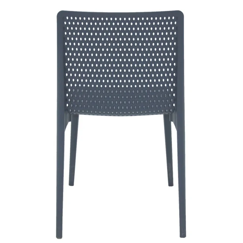 Poly Chair Blue - 21.3" x 20.1" x 32.5" - Set of 4