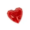 Professional Polycarbonate Diamond Heart Praline Mold - 33 mm x 33 mm x h 15 mm - 10gr - 24 Cavity