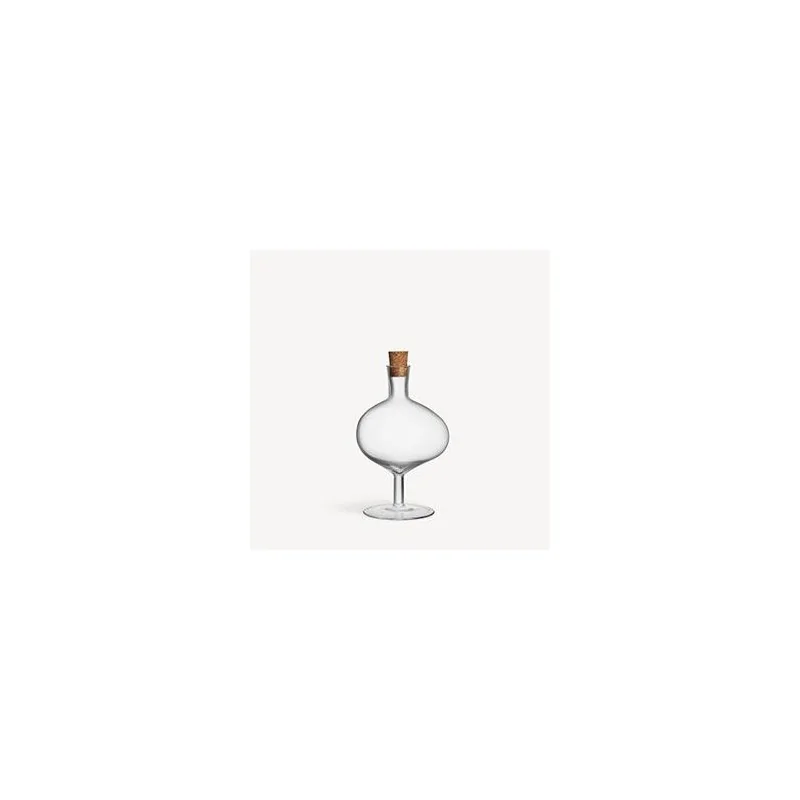 Kosta Boda Bod Glass Bottle Clear Medium Kosta Boda Bod Glass Bottle Clear Medium