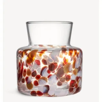 Kosta Boda Meadow Glass Vase Fall Small