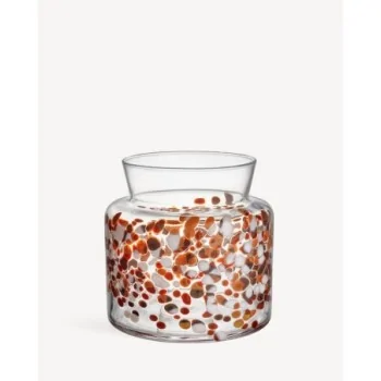 Kosta Boda Meadow Glass Vase Fall Wide