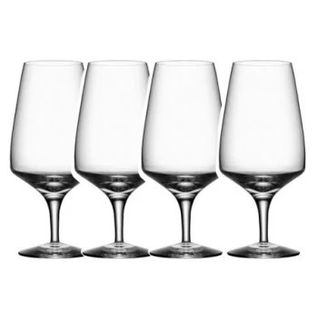 Orrefors Pulse Crystal Crystal Beer - Set of 4
