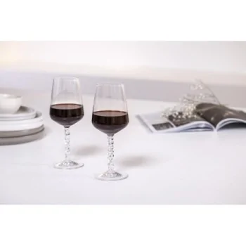 Orrefors Carat Crystal Wine - Set of 2